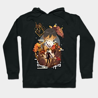 Zhongli Negative Space Hoodie